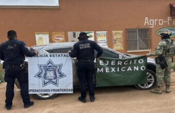 División de Operaciones Fronterizas de la PESP fortalece vigilancia en franja norte de Sonora