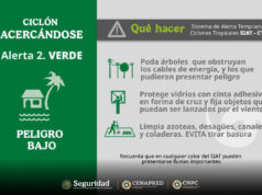 Protección Civil actualiza las alertas por el huracán Polo en Sonora