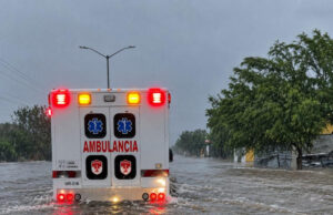Atienden a mujer embarazada durante operativo de Salud por huracán Polo en Guaymas y Empalme