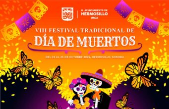 Celebrará Gobierno de Hermosillo VIII Festival Tradicional de Día de Muertos