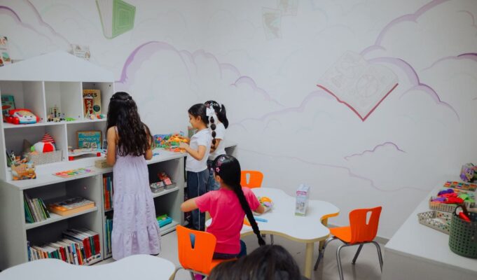 Inaugura Toño Astiazarán nueva Ludoteca en San Pedro El Saucito