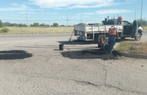 Realiza Gobierno de Hermosillo bacheo permanente en colonias de la ciudad