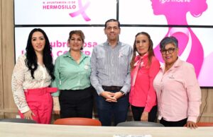 Se suma Gobierno de Hermosillo a concientización sobre la prevención del Cáncer de Mama
