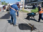Aumenta Toño Astiazarán número de cuadrillas para ampliar bacheo en la ciudad