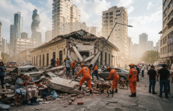Sismo de gran intensidad sacude Panamá y provoca alertas preventivas por tsunami