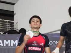 Estudiante de Conalep Sonora obtiene medalla de plata en Nacional de Artes Marciales Mixtas