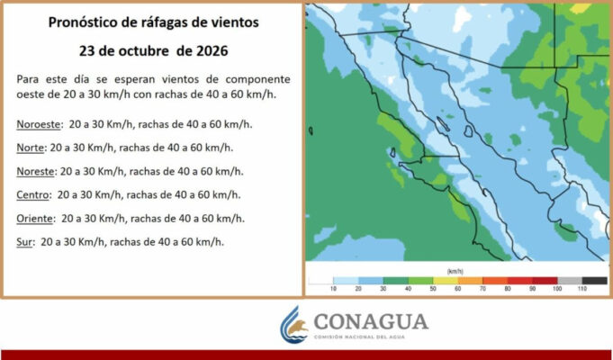 Pronostica CEPC descenso de temperaturas en zona serrana y posibles lluvias dispersas